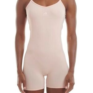 Adidas Women's Soft Pink Bodysuit